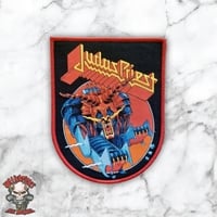 JUDAS PRIEST Shield Woven Patches - Thumbnail 1