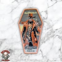 MADE MY DAY Coffin Woven Patches - Thumbnail 1