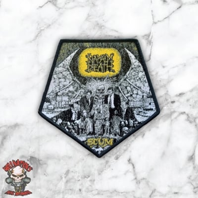 Napalm death woven patches