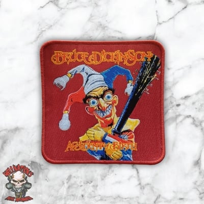 Bruce dickinson woven patches