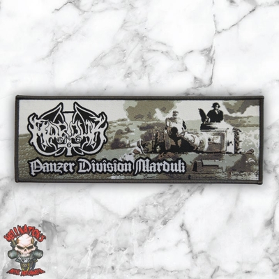 Marduk stripe woven patches