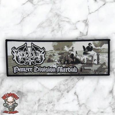 Marduk stripe woven patches