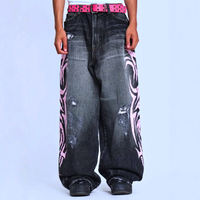 MOTTLED TOTEM JEANS - Thumbnail 2