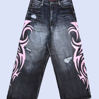 MOTTLED TOTEM JEANS - Thumbnail 4