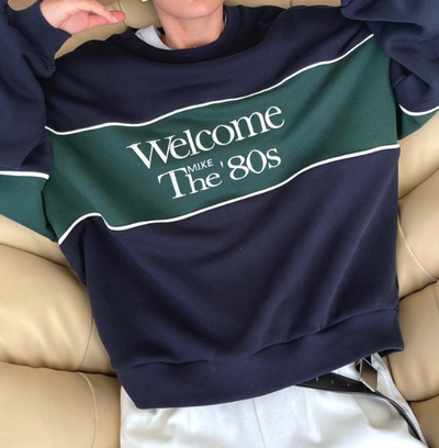 WELCOME THE 80s SWEATER