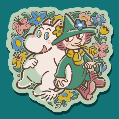 Springdove sticker