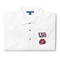 USA Men's Premium Polo - Thumbnail 9