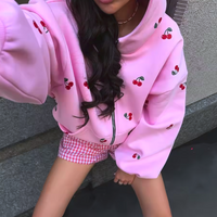 CHERRY ZIP JACKET - Thumbnail 1