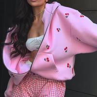 CHERRY ZIP JACKET - Thumbnail 2