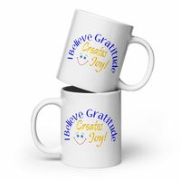 Gratitude Creates Joy Mug - Thumbnail 3