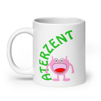 Akroozer Cartoon Space Car Mug - Thumbnail 1