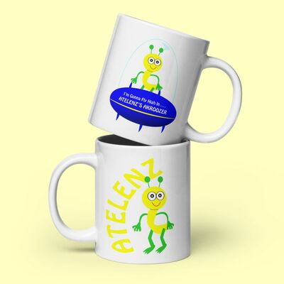 Flying high character mug