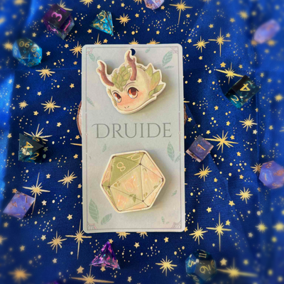 Druide - dragonet & dé - dnd