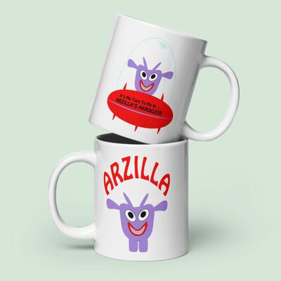 Colorful Character Space Car Mug