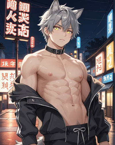 Akihiko Kai, Red Light District Print! (Signed by me!)