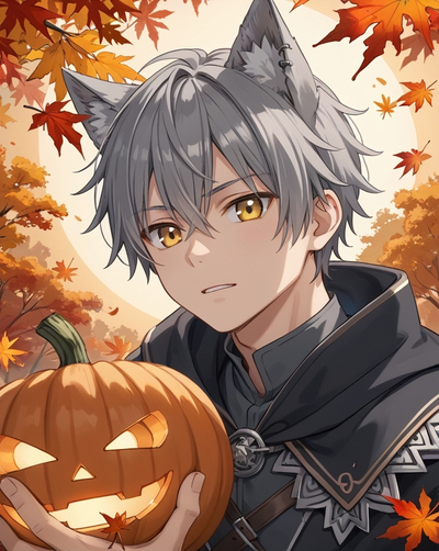 Akihiko Kai, Fall Print! (Signed by me!)