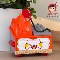 1/1 Pennywise Dumpster Fire Custom! - Thumbnail 1