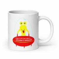 Alien Flying Machines Mug - Thumbnail 2