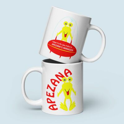 Alien flying machines mug