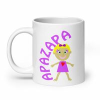 Cute Cartoon Space Car Mug - Thumbnail 1
