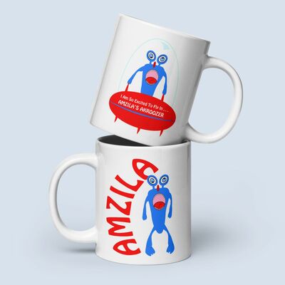 Cosmic coffee mug friend