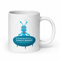 Superhero Flying Space Car Mug - Thumbnail 2