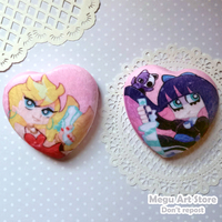 Panty and Stocking plush badges - Thumbnail 2
