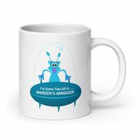 Whimsical Flying Car Mug - Thumbnail 2