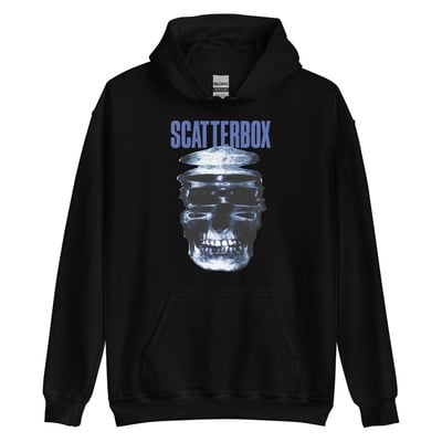Scatterbox "warped skull" hoodie