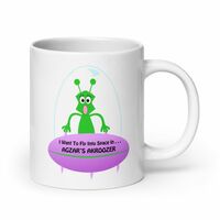 Colorful Space Character Mug - Thumbnail 2