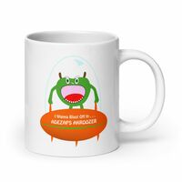Cartoon Space Car Mug - Thumbnail 2