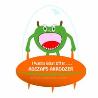 Cartoon Space Car Mug - Thumbnail 4