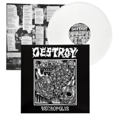 Destroy- necropolis lp white vinyl