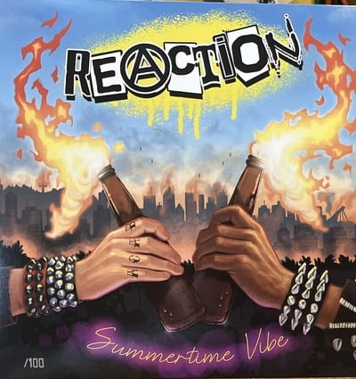 Reaction - summertime time vibe lp