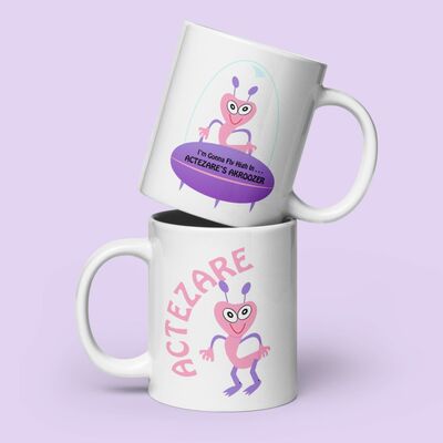 Fly high dream big mug
