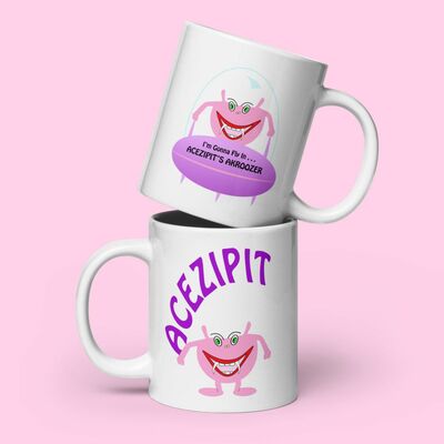 Space flying pals mug