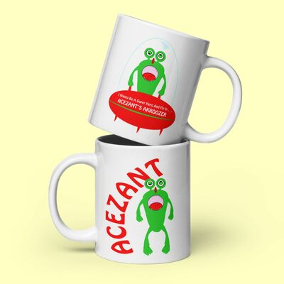 Cute cosmic companion mug