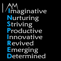 I Am Inspired Word Power Mug - Thumbnail 1