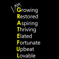 I Am Grateful Word Power Mug - Thumbnail 2