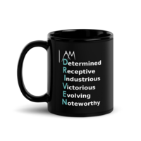 I Am Driven Word Power Mug - Thumbnail 1
