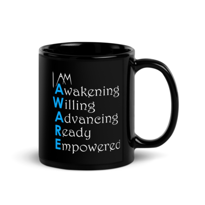 I Am Aware Word Power Mug