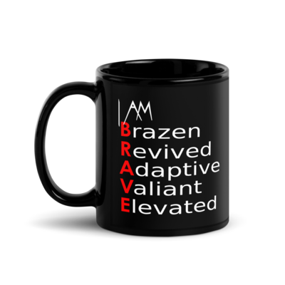 I Am Brave Word Power Mug