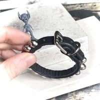 1/2” wide 1-row bullet stud wristband - Thumbnail 5