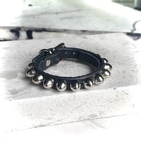 1/2” wide 1-row bullet stud wristband - Thumbnail 6