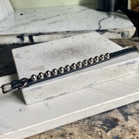 1/2” wide 1-row bullet stud wristband - Thumbnail 8