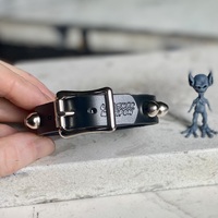 5/8” wide 1-row bullet stud wristband - Thumbnail 8