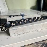 Staggered bullet stud wristband - Thumbnail 7