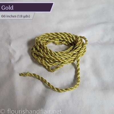 Two toned cording