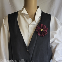 Flower Pin - Thumbnail 5