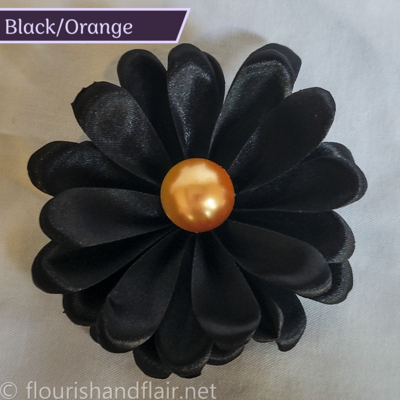 Flower hair pin